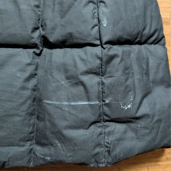 LL Bean Mountain Classic Down Parka Hooded Jacket Women M Downtek Pertex Puffer
